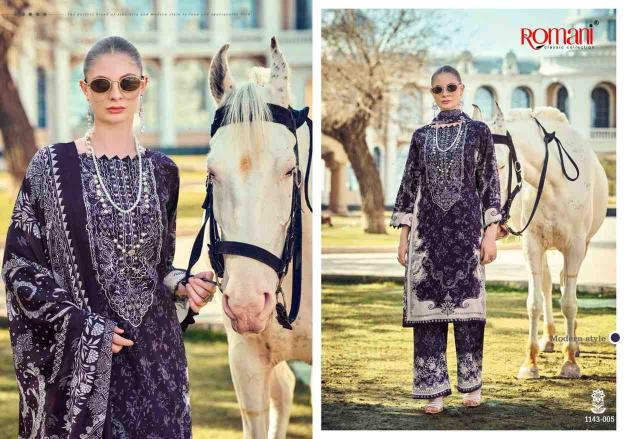 Romani Mahira Vol 8 Dress materials manufacturer in India - wholesale export